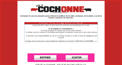 Desktop Screenshot of cochonne-fr.com
